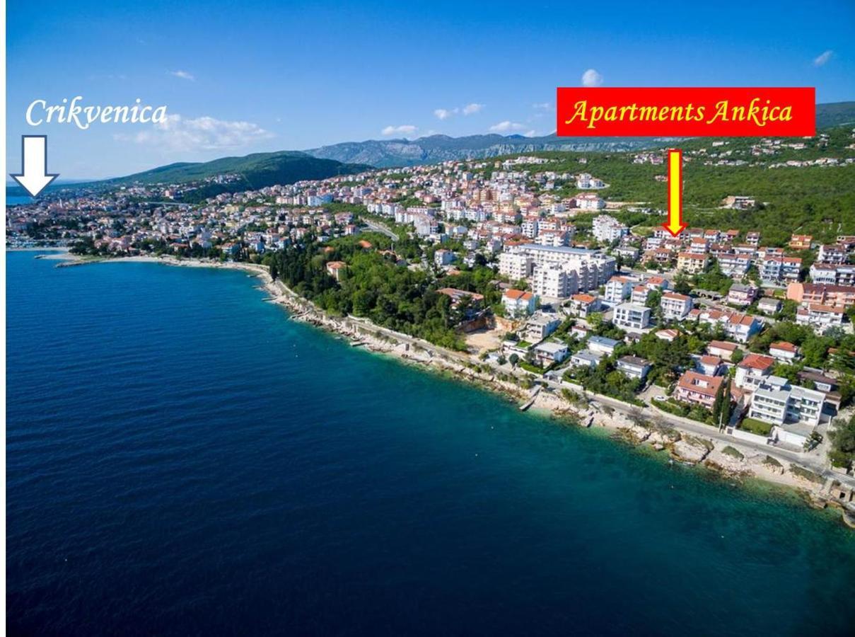 Family Apartments Ankica Цриквеница Экстерьер фото
